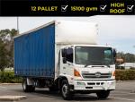 2009 HINO FG 500 Curtainsider