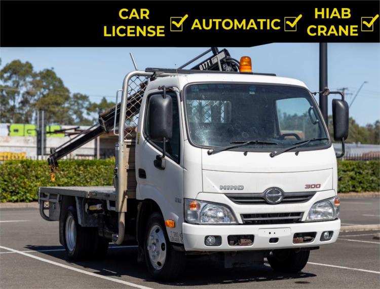 2016 Hino 300 Series Cab Chassis 616 IFS
