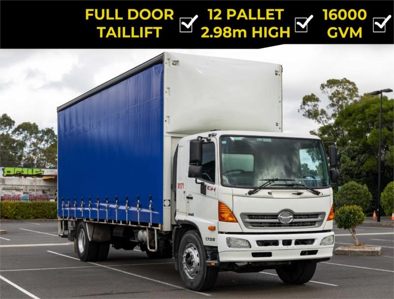 2011 Hino 500 Series Cab Chassis GH1728 6
