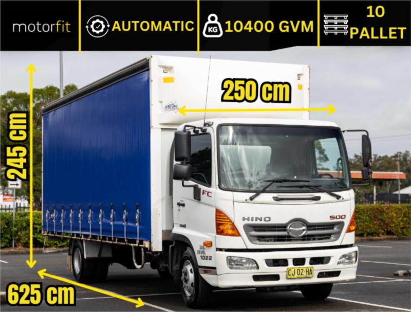 2016 Hino 500 Series Cab Chassis FC1022