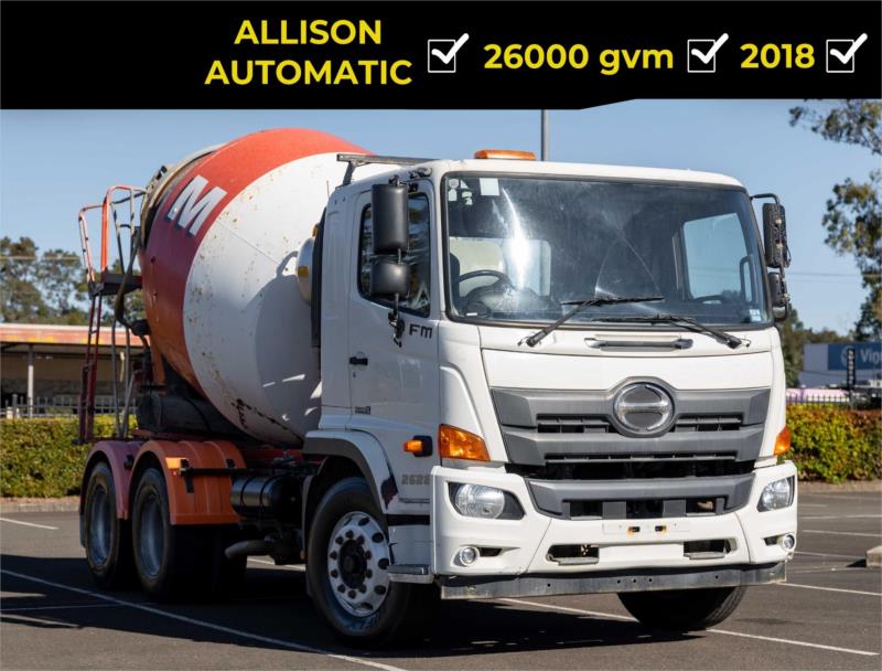 2018 Hino 500 Series Cab Chassis FM2628 Auto