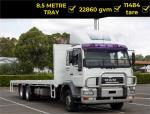 2006 MAN 22t GVM Rigid 22.285