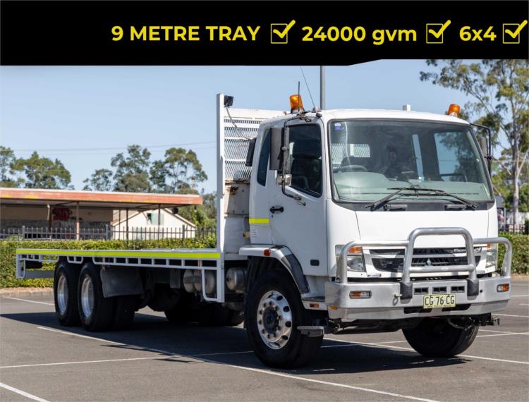 2010 Mitsubishi Fighter Cab Chassis FN64FU 14.0